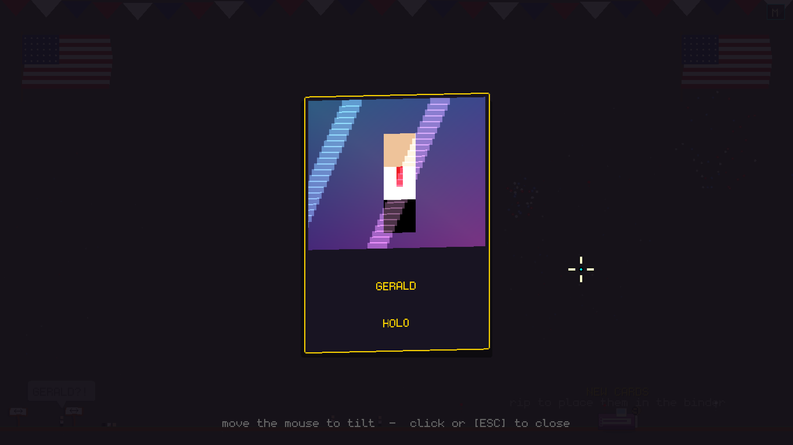 Little Casualties — holographic Gerald card