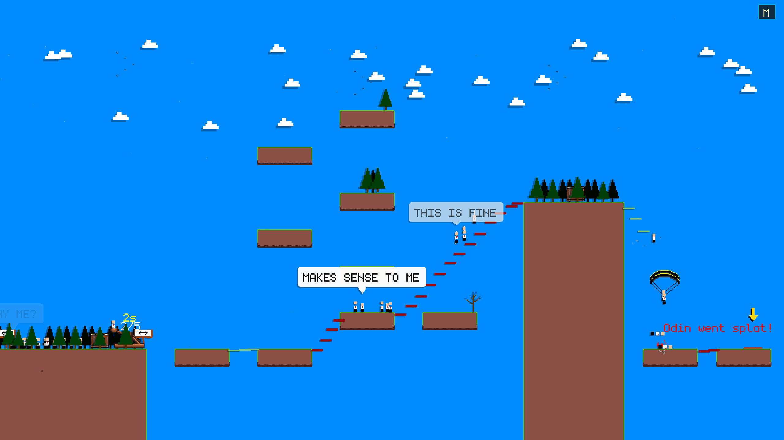 Little Casualties — placeable platforms